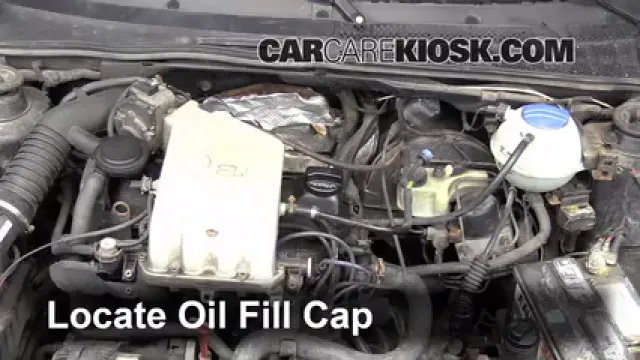 1997 Volkswagen Golf GTI 2.0L 4 Cyl. Aceite Agregar aceite